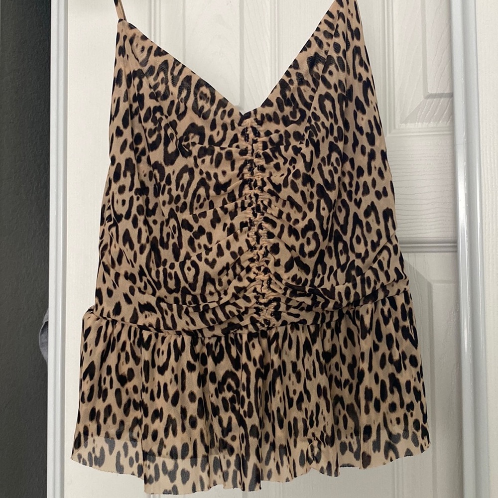 **GUESS**Rare animal princess guess top